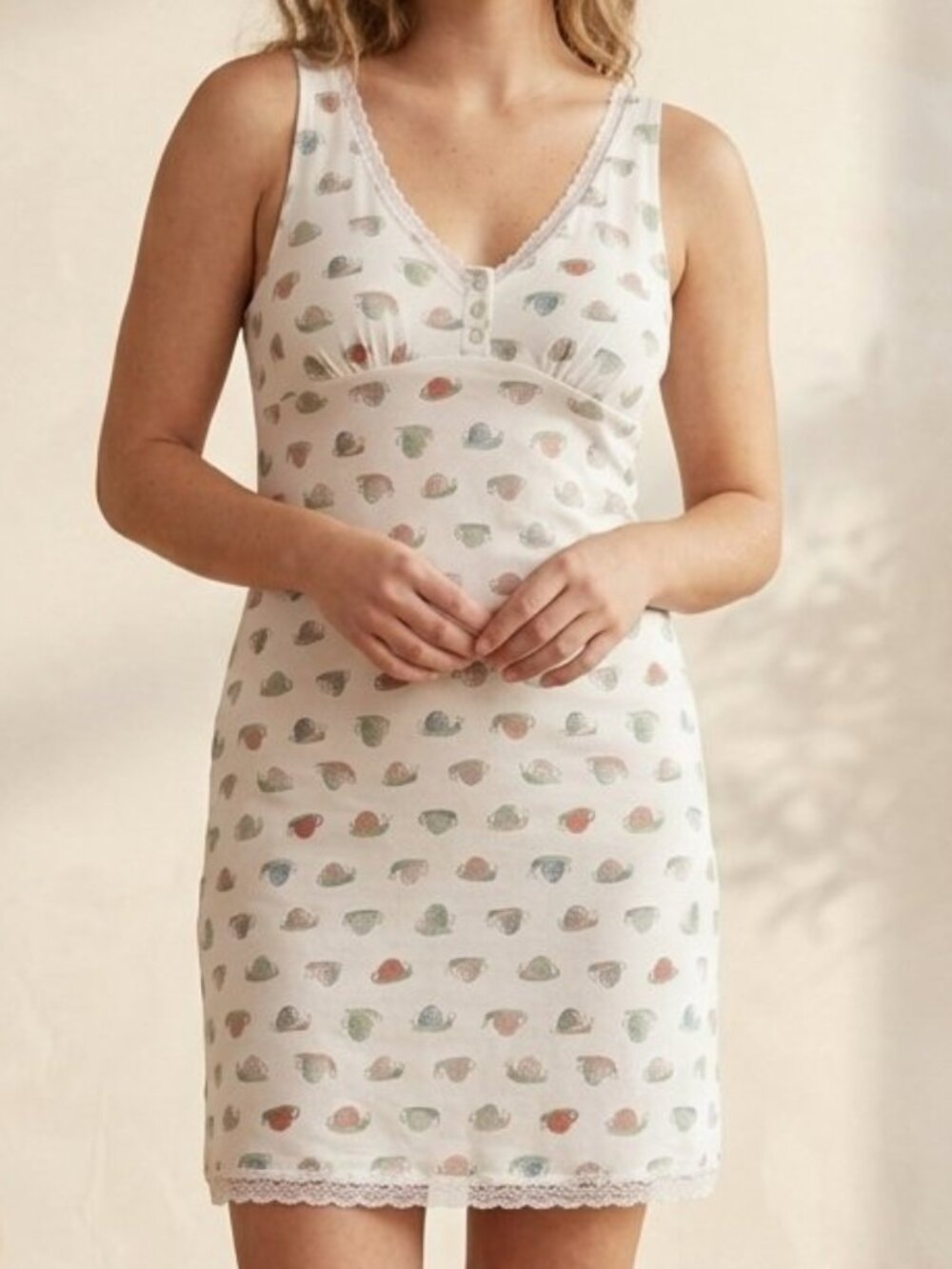 La Vie en Rose Women's Nighty Sleepwear With Bra Pads Size M Lingerie